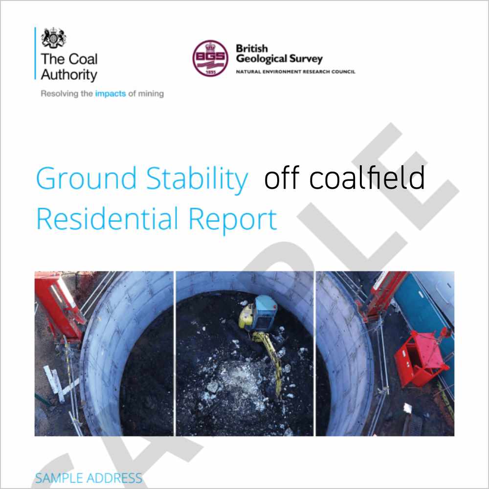 Ground Stability Report Sample – Off Coalfield