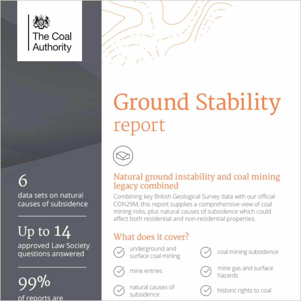 Ground Stability Report Product Card