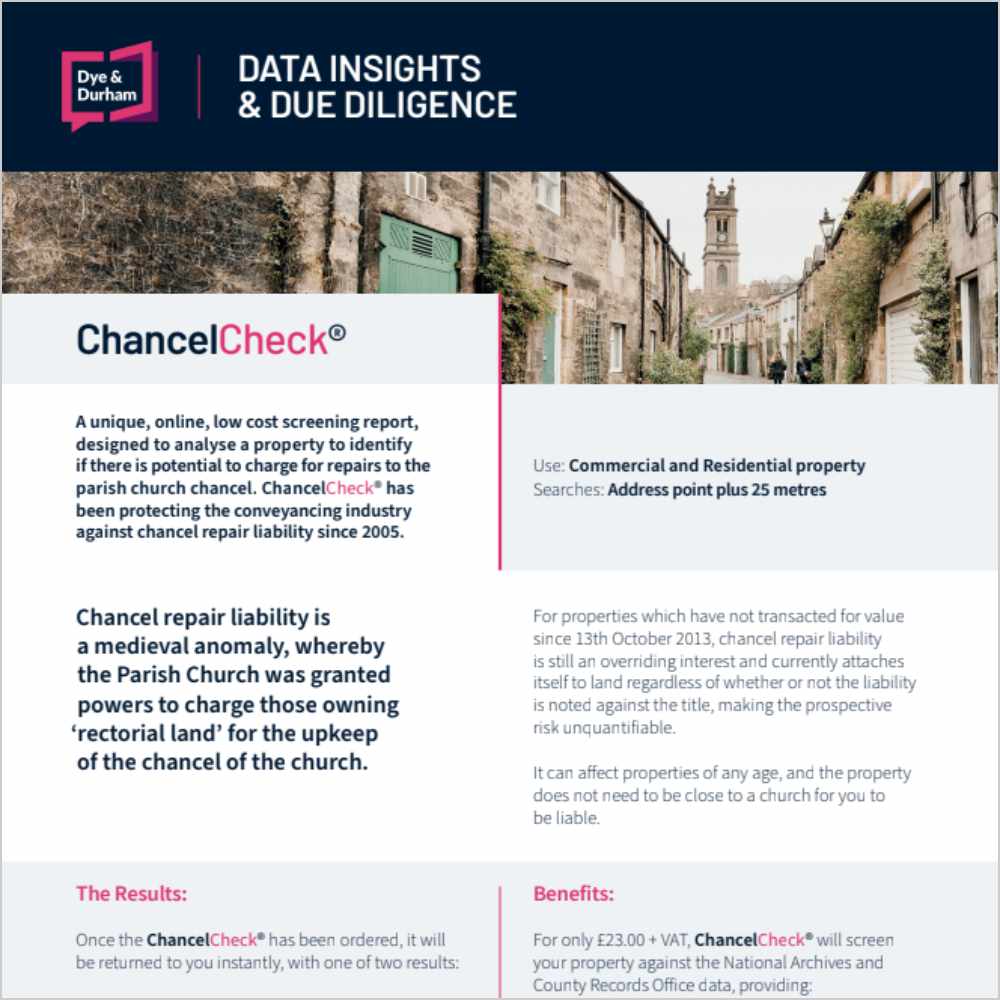 Chancelcheck Product Card
