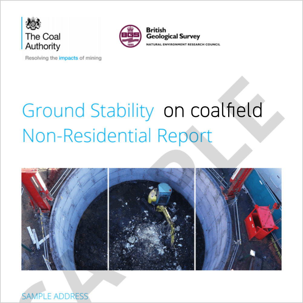 Commercial Ground Stability Report Sample – On Coalfield