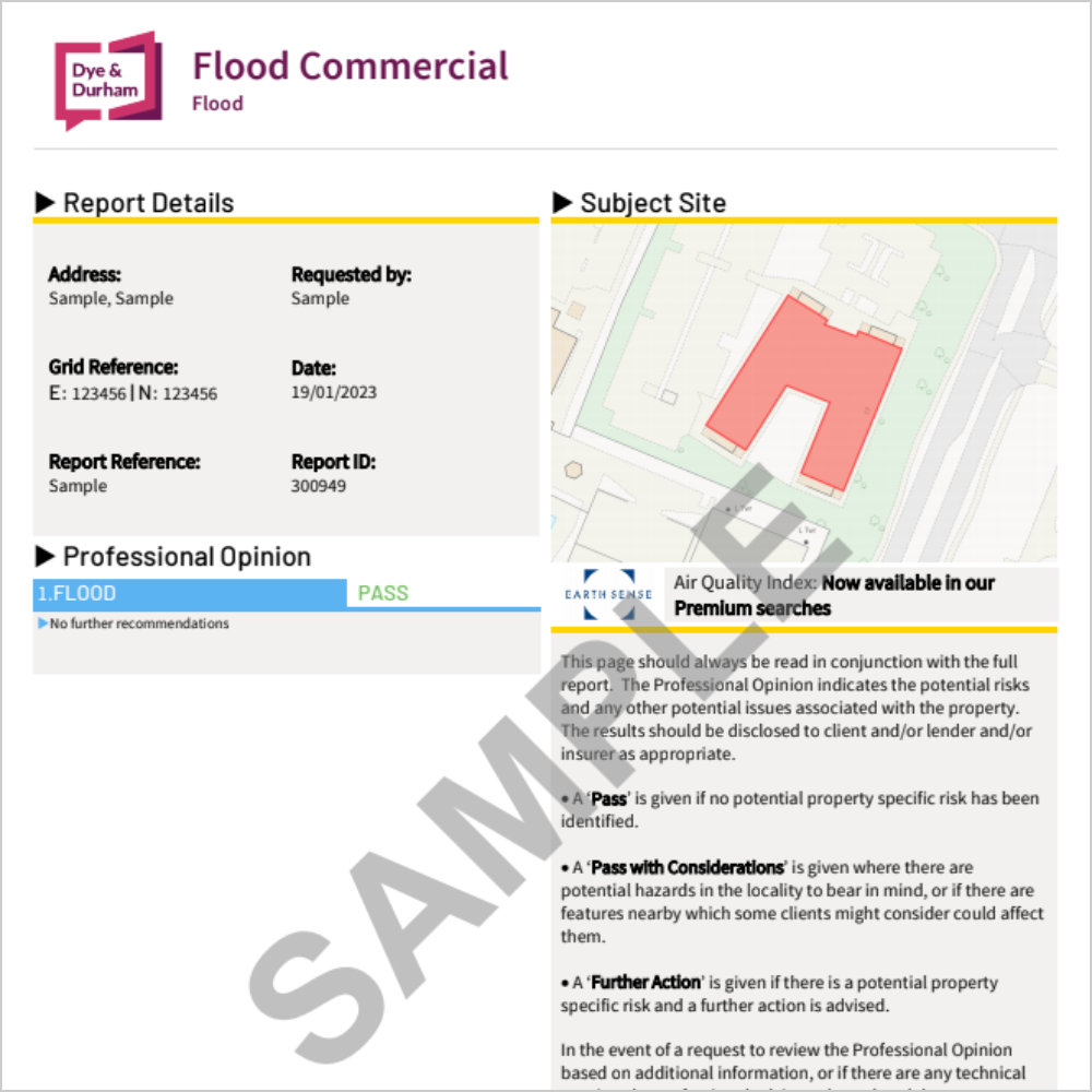 FCI Commercial Flood Sample