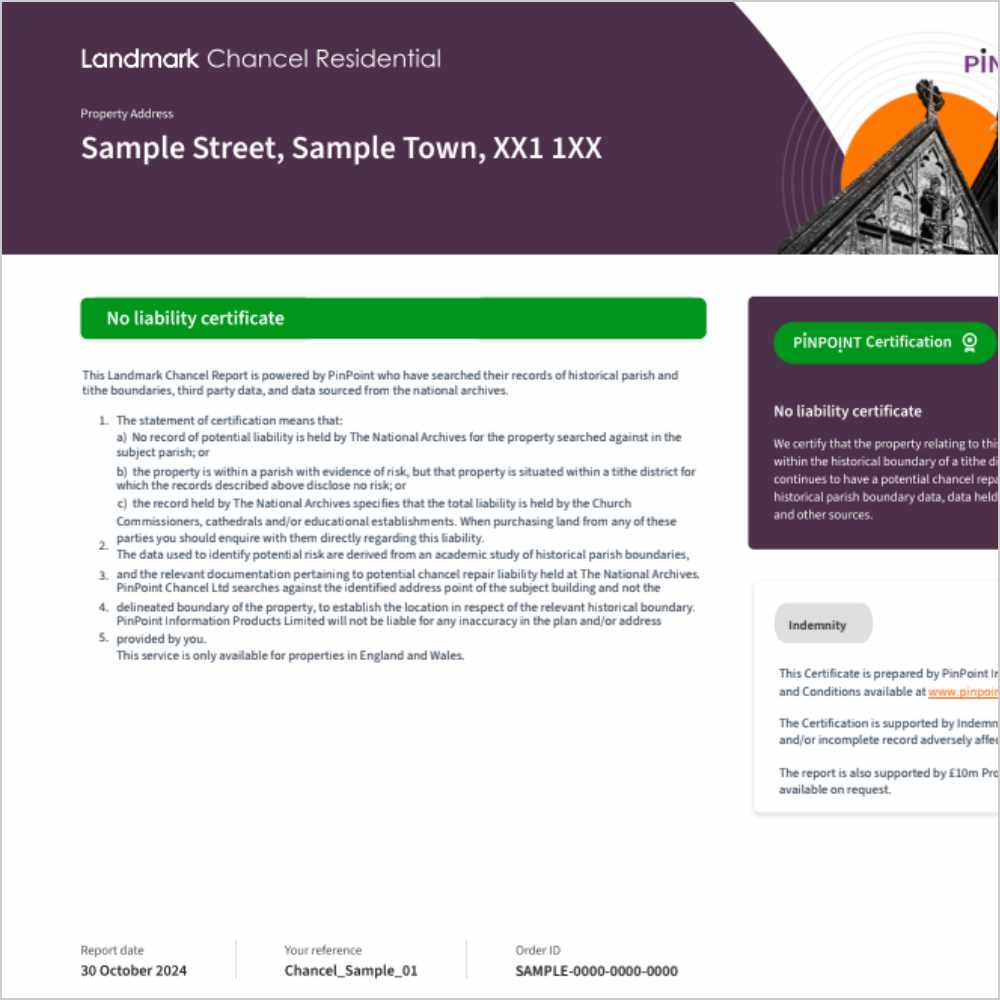 Landmark Chancel Sample
