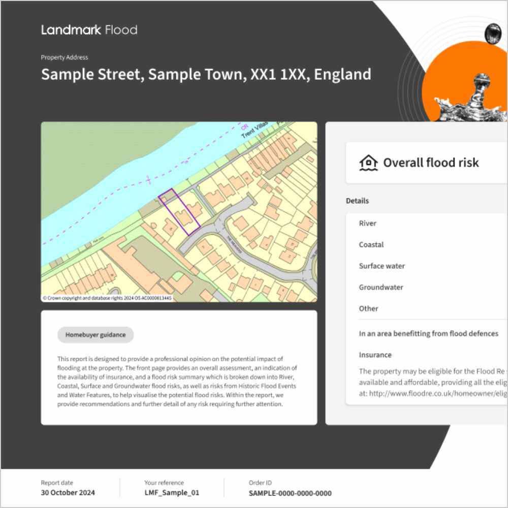 Landmark Flood Sample