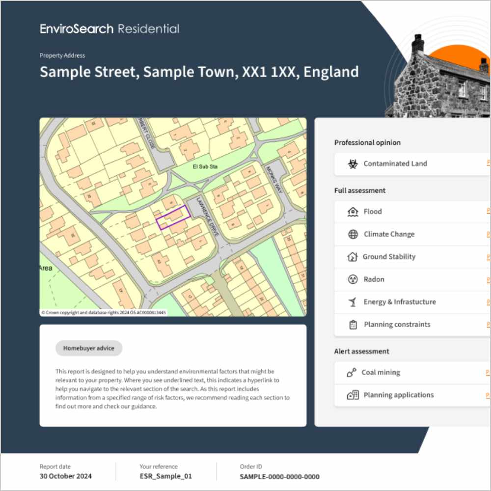 Envirosearch Residential Sample