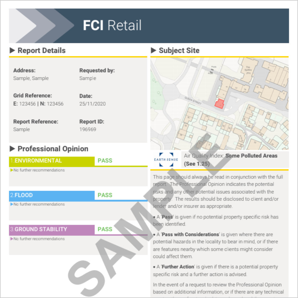 FCI Retail Sample
