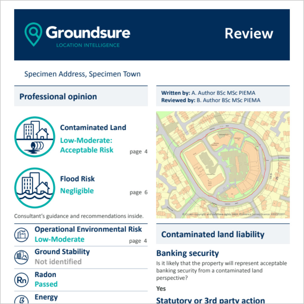 Groundsure Review Sample