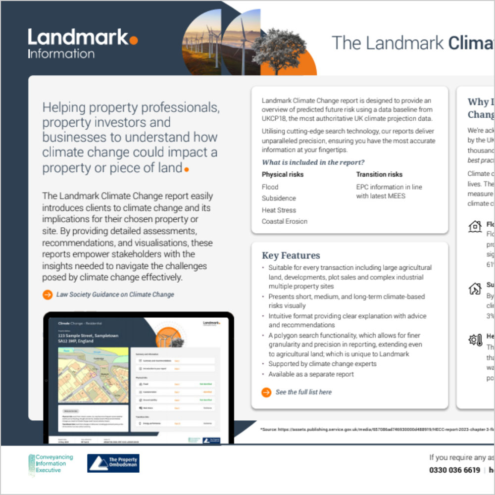 Landmark Climate Change Commercial Product Card