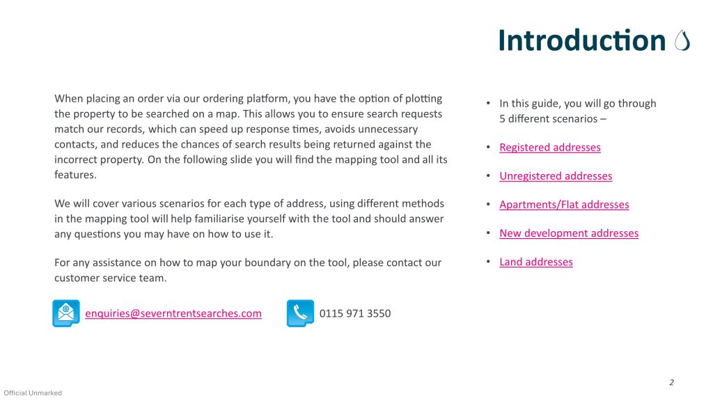 Mapping tool user guide introduction