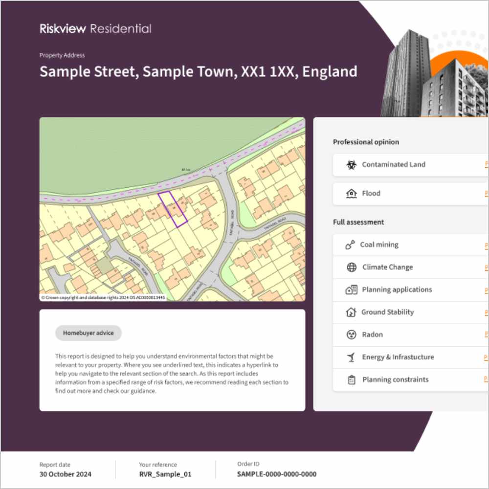 Riskview Residential Sample