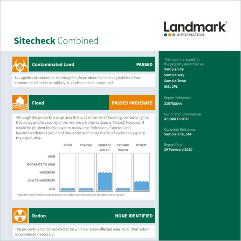 Sitecheck Combined Sample