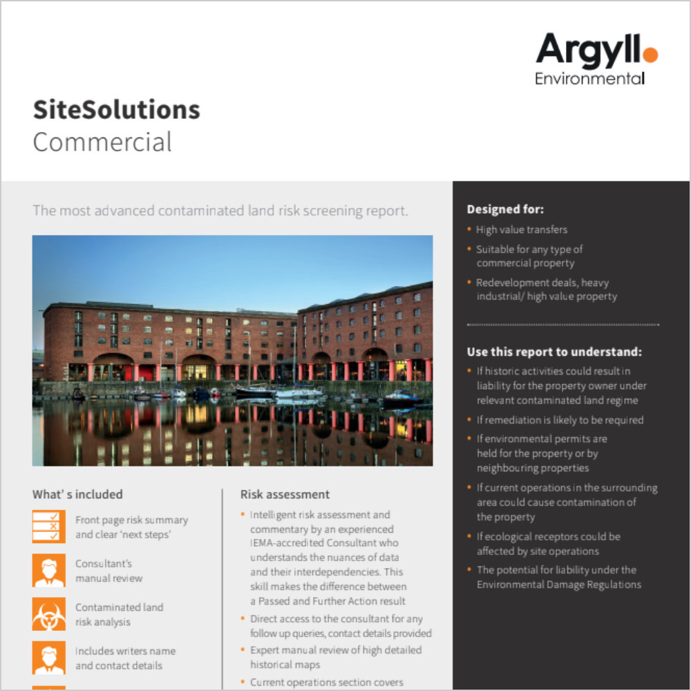 SiteSolutions Commercial Product Card