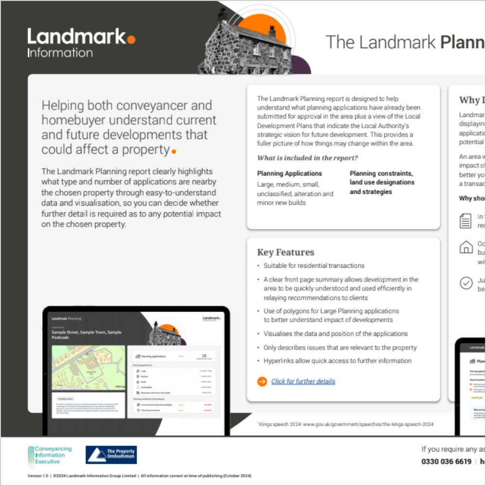 Landmark Planning Product Card