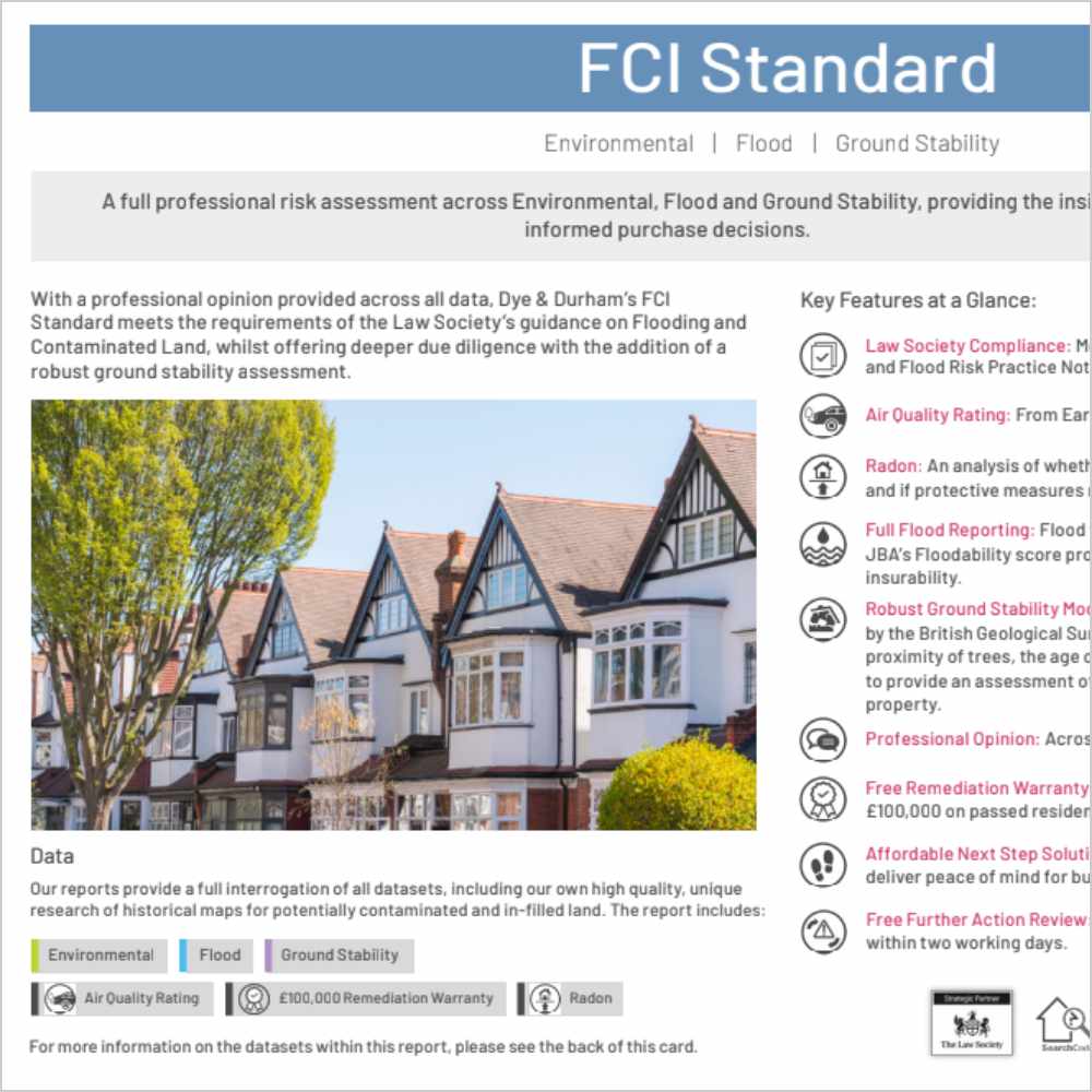 FCI Residential Standard Product Card